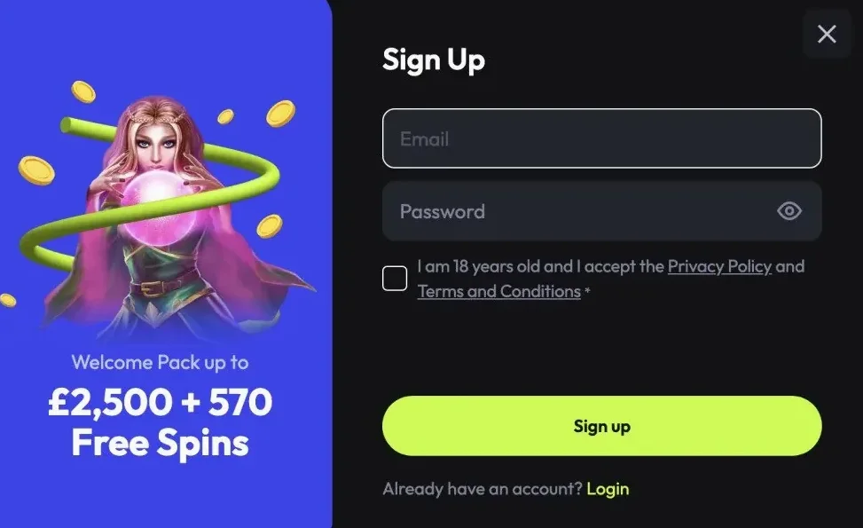 GxSpin Casino Registratie — Snel en Veilig een Account Openen